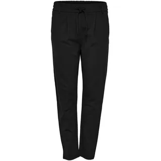ONLY Damen Onlpoptrash Easy Colour Pant PNT Noos Hose 15115847,Schwarz,XXL / 32L