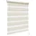 Doppelrollo Klemmfix 75 150 Holzlook Buche