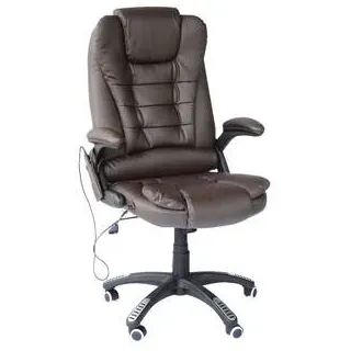 Homcom Kunstleder Braun