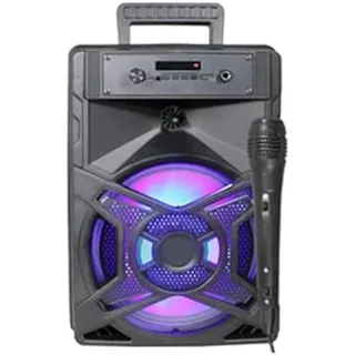 Zarivy Electro DH 34.220 Kabelloser Bluetooth-Karaoke-Lautsprecher, 10 W, ideal für den Genuss Ihrer Lieblingslieder überall mit außergewöhnlicher Klangqualität und ohne Kabel.