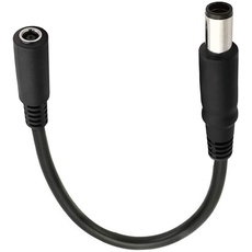 AWADUO Tip Adapter Konverter Kabel, 4.5x3.0mm zu DC 7.4x5.0mm Feamle zu Stecker Adapter Ladekabel für Dell Laptop Inspiron 11 13 14 15 17 3000 5000 7000(0.15m)