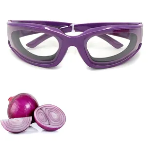 QHFlashbuy Zwiebelbrille,Küche Zubehör Zwiebel Schutzbrille,Winddichte Zwiebel Brille Schutzbrille Augen Protector für Zerkleinerer Zwiebeln,Reißfest,Schneiden,Hacken,Staubdicht