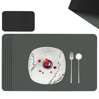 sänger Tischset Grau, Kunststoff, Rechteckig, 44.5x30 cm, Wohntextilien, Tischwäsche, Tischsets