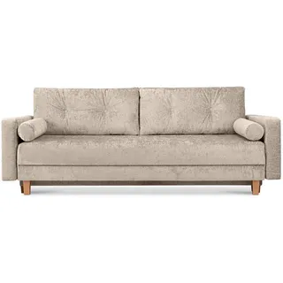 Konsimo Einzelsofa Eriso ¦ beige ¦ Maße (cm): B: 220 H: 80