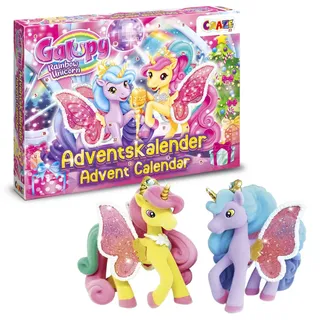 galupy Rainbow Unicorn Spielzeug Adventskalender 2025