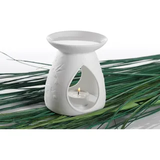 FlowerPower Duftlampe Verano Weiß aus Keramik