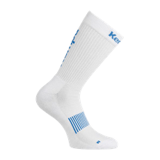 Kempa Logo Classic Socken Weiss Blau F04