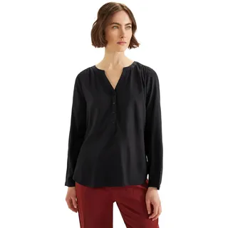 Street One Damen Bluse in Unifarbe