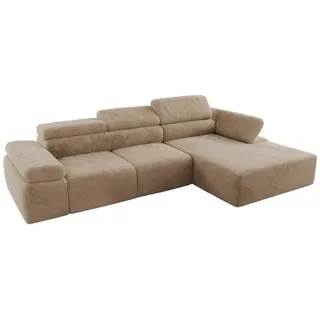 MKS Meble MKS Ecksofa RILASSO mit Relax-Funktion, verstellbare Kopfstützen - Couches, Wohnlandschaften, Ecksofas