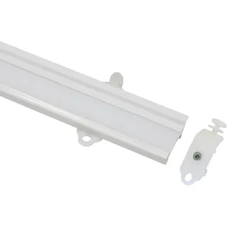 GARDINIA Paneelwagen 3-läufig Ø 60 mm 60 cm Weiß