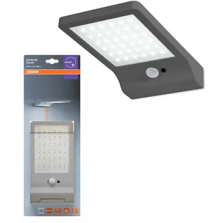 osram homelighting DoorLED Solar Sensor 4000K Silver 4099854531453 LED-Außenwandleuchte