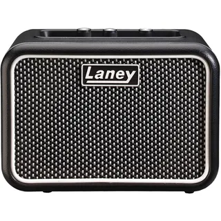 Laney MINI Series - Battery Powered Guitar Amplifier with Smartphone Interface - 3W - Supergroup Edition Schwarz