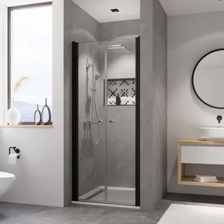 Breuer Pendeltür für Nische Breuer Elana 6 Höhe: 200 cm schwarz