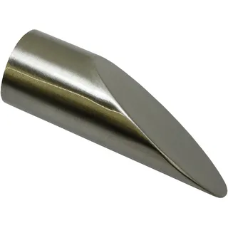 GARDINIA Endknopf Elypse zu Stilprogramm Chicago, Ø 20 mm, edelstahl-optik,