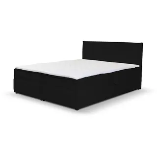venasi GLORIA Boxspringbett 180x200 mit Bettkästen H2/H3 Matratze BRAUN CORD - Braun