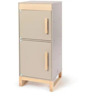 Musterkind Kinderküche , Grau, Naturfarben , Holz, Holzwerkstoff , 32x82.5x33.9 cm , CE, EN 71 , Spielzeug, Holzspielzeug