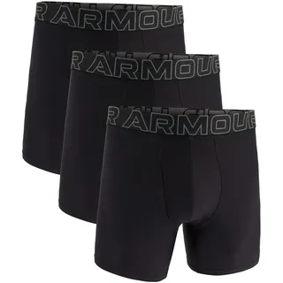Under Armour Herren Boxershort 3er Pack UA Performance Tech – SOLID 6 IN 3PK