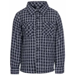 Trespass Average Langarmhemd - Navy Gingham - 11-12 Jahre