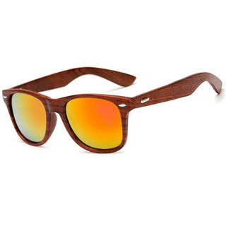 Long Keeper Sonnenbrille Herren polarisiert - Classic holz sonnenbrille für Herren Damen polarisierte sonnenbrille holzwurm mit UV400-Schutz