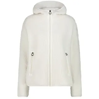 CMP Woman Jacket Fix Hood b.co Gesso (A143) 44