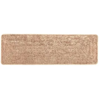 vidaXL Teppichläufer MARSA Gelb 100 x 300 cm Polyester und PVC