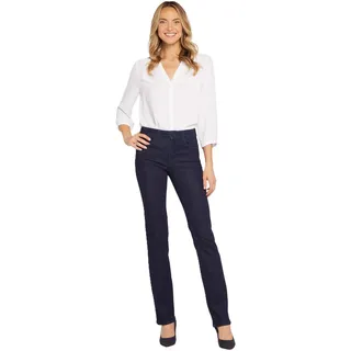 NYDJ Damen Petite Size Marilyn Straight Leg Jeans, Auswaschen, 40 Zierlich