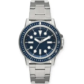 Armani Exchange Leonardo Quarz Edelstahl 42,0 mm AX1861