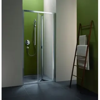 Koralle Falttür myDay FT2 75 715-755x2000mm, VB03407520DA1, Duschkabine: Rahmen: Silber poliert, Glas: ESG