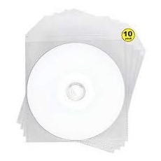 Dragon Trading DVD+R, 8,5 GB, doppelschichtig, bedruckbar, Weiß, 8 Stück in transparenten Kunststoffhüllen, 10 Stück