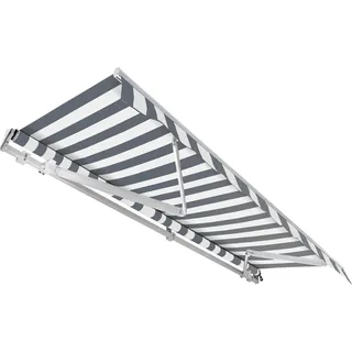 Wiltec Gelenkarmmarkise Toboli 300 x 250 cm anthrazit