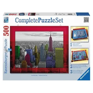 RAVENSBURGER New York Colours Complete Puzzle Set 500 Teile 14894