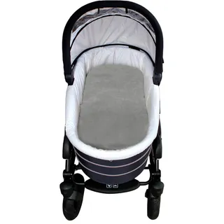 Heitmann Felle Babylammfell »Einlage - echtes Lammfell«, ideal für Soft-Tragtaschen, Kinderwagen, Buggy, Kinderbett, waschbar, grau