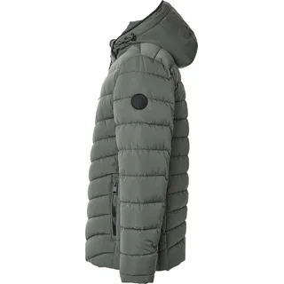 Casa Moda - Herren Steppjacke mit Kapuze (554474200), Größe:XXL, Farbe:Grün (325) - Grün
