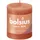 Rustiko Shine Stumpenkerze 8 cm orange