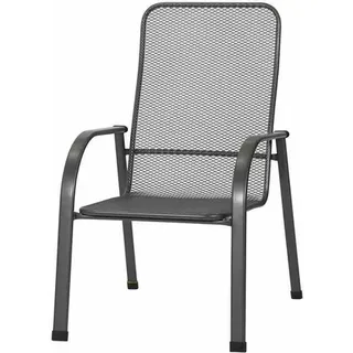 MWH Chalet Stapelstuhl Stahl iron grey