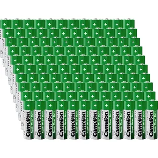Camelion 120 x AAA Super Heavy Duty Batteries 1.5V Leistungsstarke Einwegbatterien für Spielzeug, Wecker, Fernbedienungen und viele andere Geräte