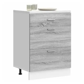 vidaXL Unterschrank Lyon 0 x 0 x 0 cm Grau