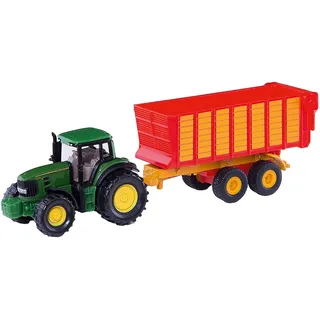 Siku 1650 - Traktor mit Silagewagen Multicolor 1:72