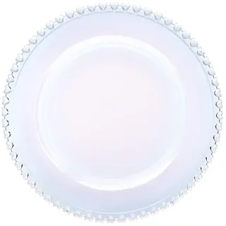 KARACA Rory Servierteller 27 cm - Elegante Glasplatte für Perfekte Präsentation von Kuchen und Plätzchen, Spülmaschinenfest, Stilvolles Design für Exquisite Tafelarrangements
