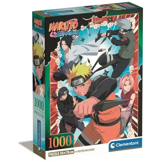 CLEMENTONI Clementoni 1000 piece Puzzle Naruto Shippuden (1000 Teile
