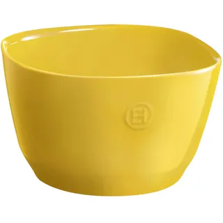 Emile Henry Kleine Salatschüssel, Keramik, 2 l, Gelb Provence