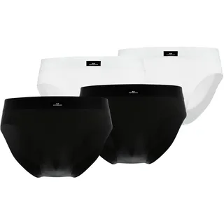 GÖTZBURG Slip "Slip 4er Pack", weiß, schwarz
