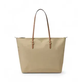 Lauren Ralph Lauren für Damen. 431950007003 Keaton große Nylon Tragetasche beige (OSFA), Lässig