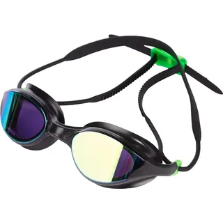 Energetics Fusion Pro MIRROR Schwimmbrille schwarz/grün L