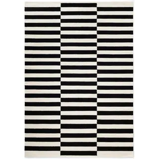 HANSE HOME Vika Wollteppich 160 x 230 cm Schwarz/Weiß