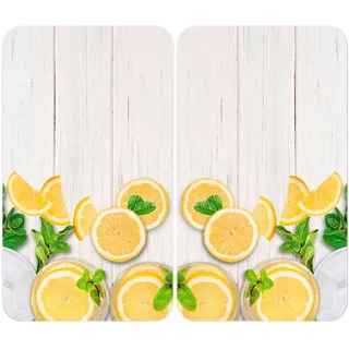 Wenko Herdabdeckplatte Universal Mod. Zitronen mehrfarbig