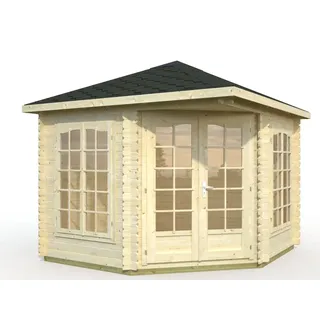 Palmako Gartenhaus Melanie 2,8 x 2,8 m Braun