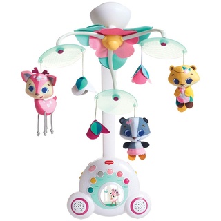 Tiny Love Soothe 'n Groove Mobile, 2-in- Musik Mobile Baby elektrisch, 0+ Monate, visuelle Stimulation, 18 Melodien, 40 Minuten Musik, Tiny Princess Tales