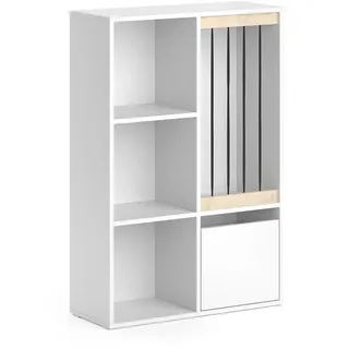 Vicco Kinderregal Luigi 29,2 x 107,8 x 72 cm Kiefer weiß
