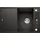 AXIA III 45 S rechts Einbau von Oben schwarz Handbetätigung 780 x 510 mm
